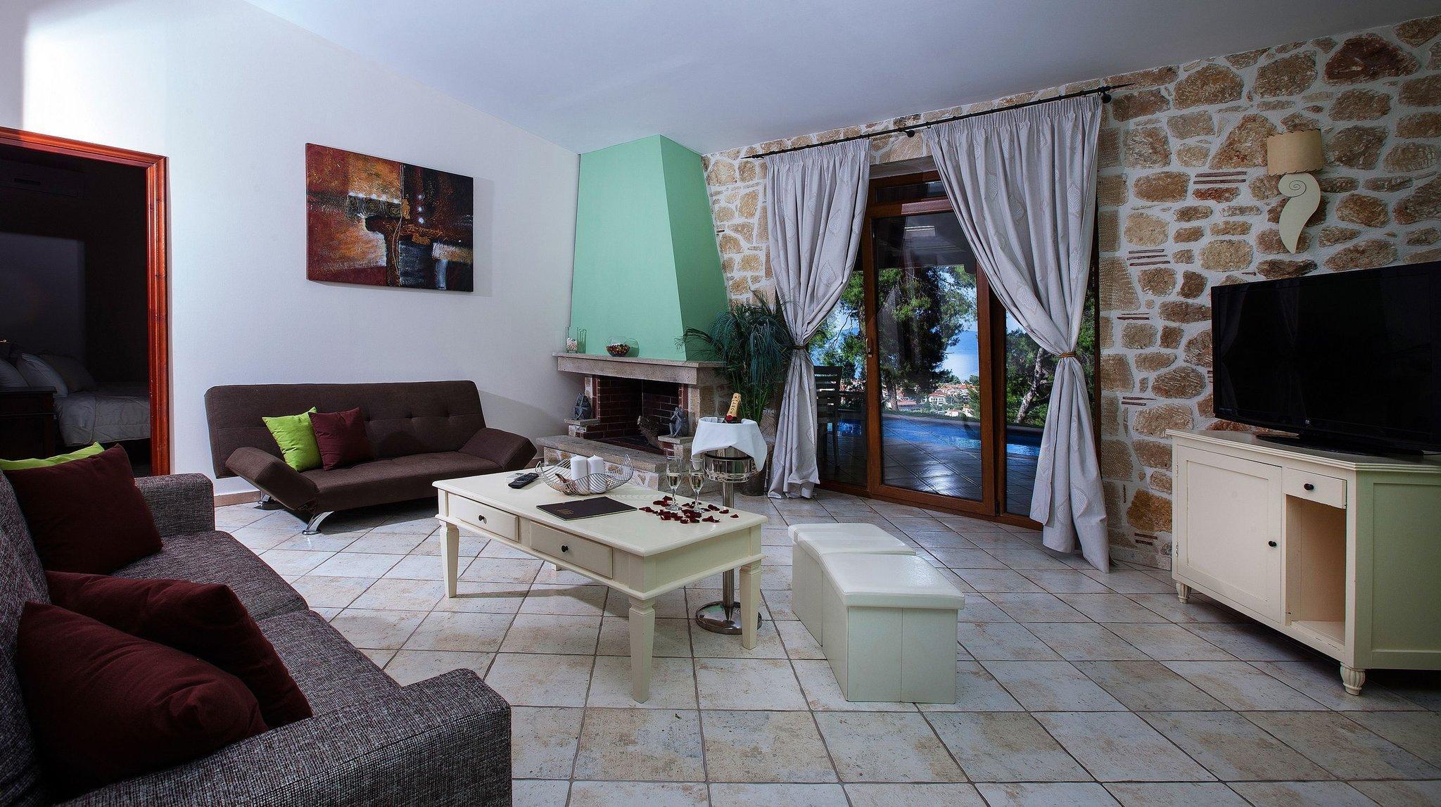 Alia Palace Hotel - Adults Only 16+ Chalkidike Exteriör bild A living room