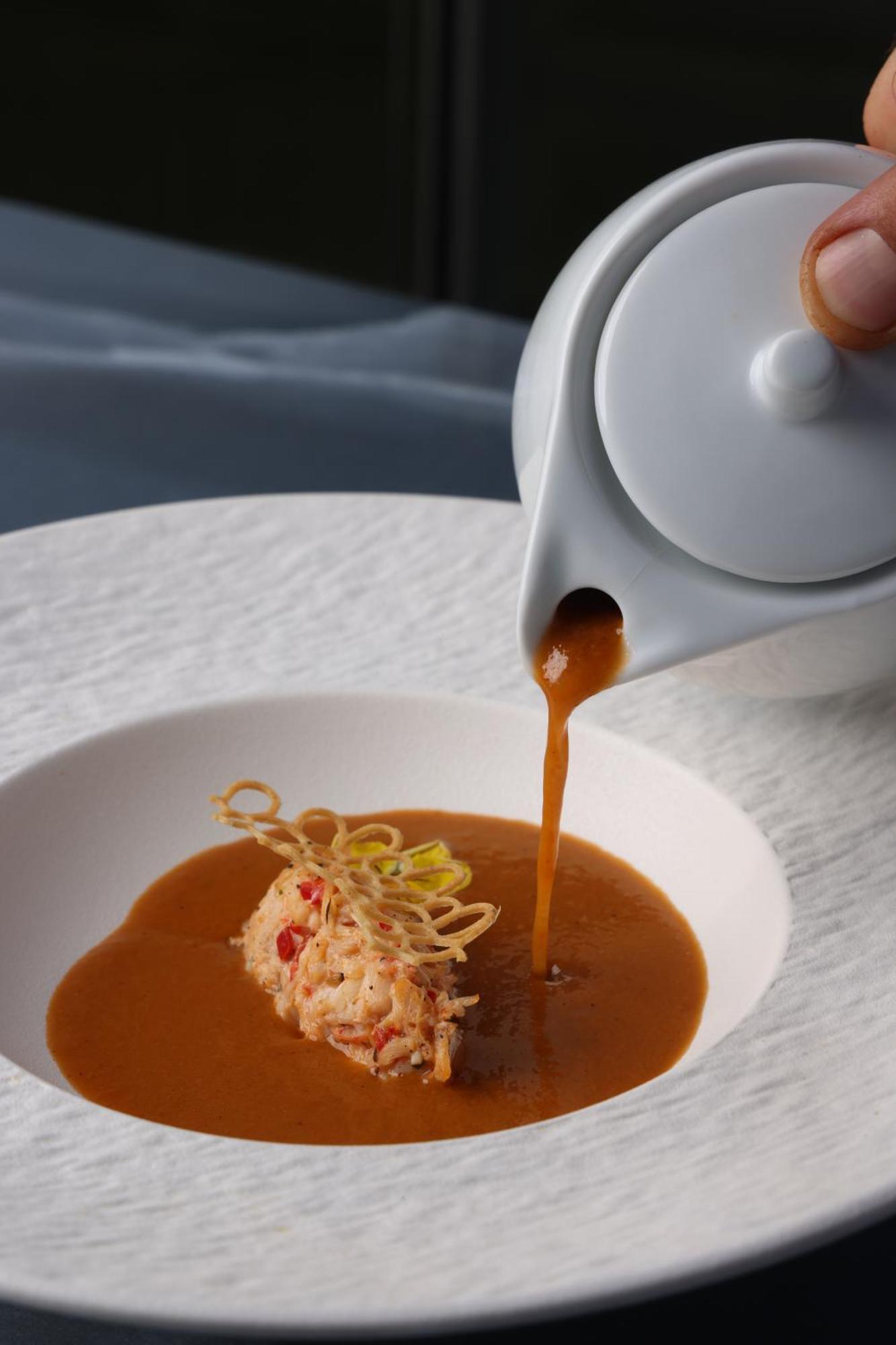 Alia Palace Hotel - Adults Only 16+ Chalkidike Exteriör bild Soy sauce being poured